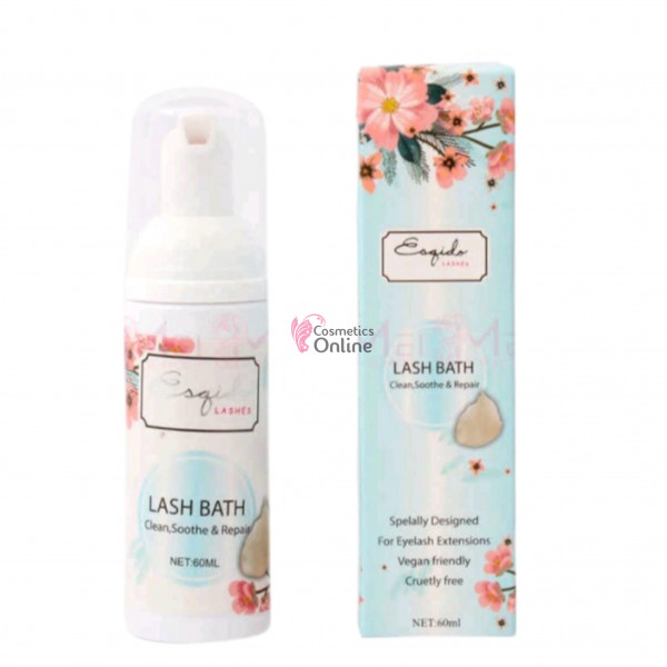 Spuma de curatare pentru gene naturale Esgido Lash Bath 60 ml Uz Profesional, solutie degresare gene